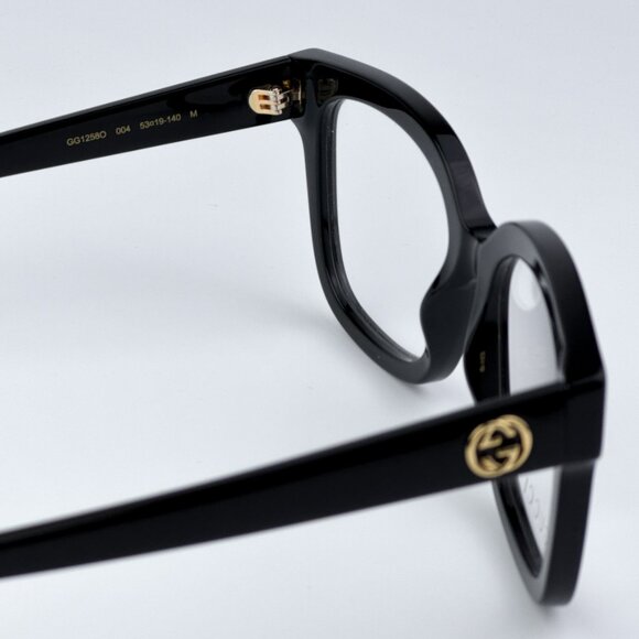 Gucci Women BRAND NEW Eyeglasses Black Square GG1258O 004 - Picture 9 of 13